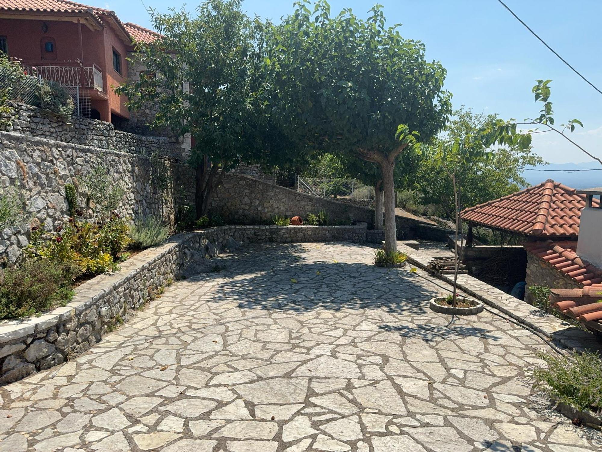 Terra Petra Villa At Psari Trikolonon Gortynia Psárion Exterior foto